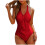 Women's tummy control backless bikini swimsuit 2