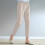 Calça feminina de linho liso, corte reto e com bolsos. 4