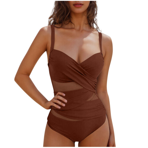 Damesbikini met buikcorrigerend effect en borstkussen. 1