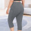 Plus Size7/8 Παντελόνι γιόγκα Capri με ψηλή μέση, γρήγορο στέγνωμα 6