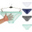 Cueca triangular masculina de cintura baixa em malha respirável 1