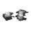 1Pair Front Bumper Fog Lights Without Bulb for   Astra H 2007-2012 2