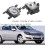 1Pair Front Bumper Fog Lights Without Bulb for   Astra H 2007-2012 7