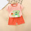 Ensemble d'été imprimé à manches courtes pour tout-petits (3M-6T) 2