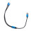 USB-A til dobbel type-C splitterkabel 480 Mbps 4