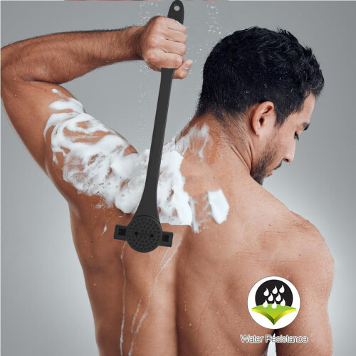 2-in-1 Rugscrubber en Haarverwijderaar Black 2