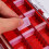 Waterproof Clear Fishing Bait Storage Box Red 7