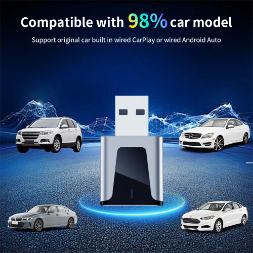 Drahtloser CarPlay & Android Auto Adapter für Autos 2