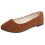 Women's solid slip-on flat casual shoes size 12 2