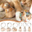 Porte-clés commémoratif pour poils d'animaux (lot de 2) 4