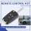 Foldable remote key shell 3 bouton for  Zafira  Astra Insignia 8