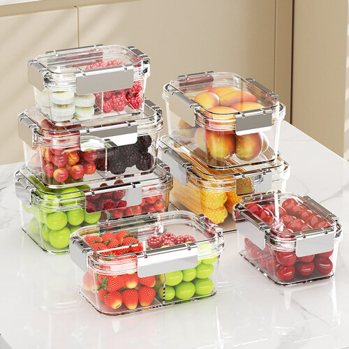 Snackbox snackbricka med lock1-pack