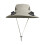 Solar-Powered Fisherman Hat with USB Fan 2