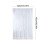 White Sheer Curtains Textured Lightweight 63 inches 3