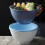 Plastic Mixing Bowl Kitchen Serving Bowl 2PCS 3