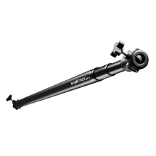 Tige de fond télescopique WALIMEX 15228 - 120-307 cm - Noir