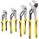 Groove Joint Pliers Set Bi-Material Handles 4-Pc 1