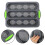 Livsmedelsklassad silikonbrödform, non-stick, 2-pack 1