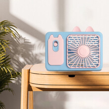 Ventilateur de bureau portable rechargeable par USB, petit format