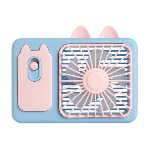 Ventilateur de bureau portable rechargeable par USB, petit format 2