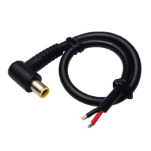 DC7909 8mm power cable male plug to bare wire