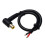 DC7909 8mm power cable male plug to bare wire 1