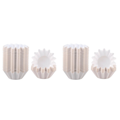 Forros reutilizáveis para aquecedor de cera, 100 unidades de 8 cm (3,15 polegadas)