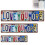 Vintage Πινακίδα Τοίχου "Σ' αγαπώ περισσότερο" Διακόσμηση Σπιτιού 8x2.4 12x4.5 7