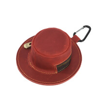 Portamonete per cappellino da baseball, mini cappello rosso, portafoglio