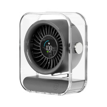 Gaothrán Deisce USB Turbo Trédhearcach 5 orlach Plaisteach Dubh