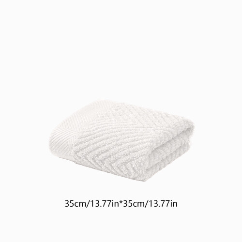 Serviette de ménage blanche douce et absorbante (1 pièce) 2