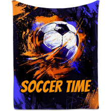 Football Throw Blanket Soft Flannel 40x50 Inches