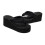 Black Knotted Platform Wedge Sandals Women 1 Pair 4