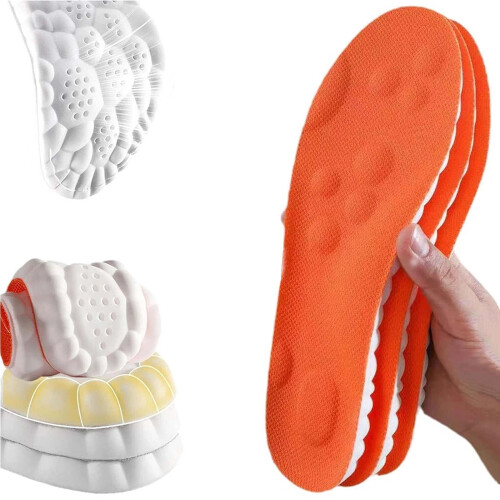 4D Cloud Massage Memory Foam indlægssåler med svangstøtte1