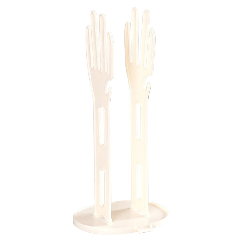 Handgeformter Handschuhtrockner aus Kunststoff, abnehmbar 2