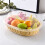 Wicker Basket with Acrylic Lid 1 pcs 7