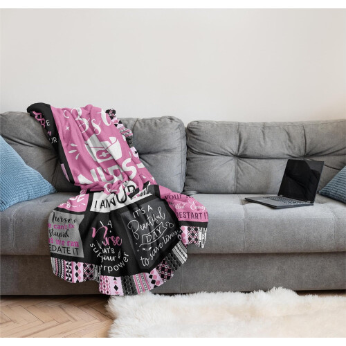 Plaid en flanelle grise 60 x 50 pouces 1