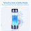 Bouteille en verre à double paroi isolée pour eau hydrogénée, 350 ml 6