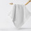 Serviette de ménage blanche douce et absorbante (1 pièce) 5