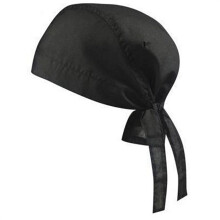 Gorro tipo bandana unisex de algodón, 100% algodón.