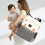 Diaper Bag Backpack with Insulated Pocket and Stroller 3