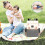 Diaper Bag Backpack with Insulated Pocket and Stroller 5