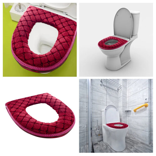 Coussin de siège de toilette souple et lavable 43 cm 1