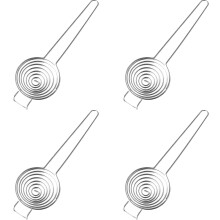 Eigelbtrenner aus Edelstahl, 4er-Pack, 23 cm