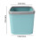 Petite poubelle de bureau, 1,5 gallon 4