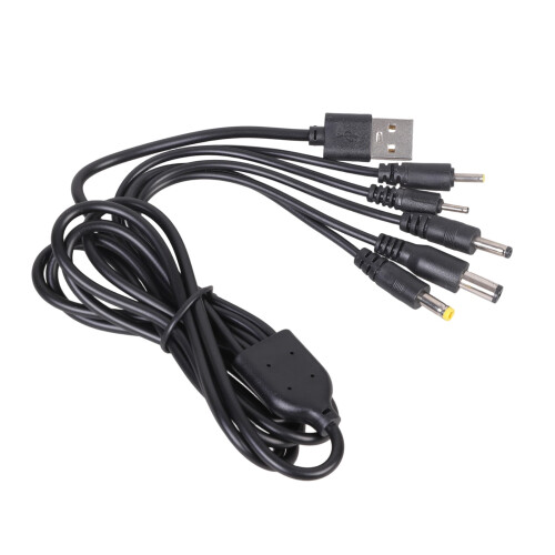 USB-strømsplitteradapter til sikkerhedskameraer, 5V, 4 porte