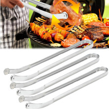 Pinzas para salchichas de barbacoa de acero inoxidable de 30 cm (12 pulgadas)
