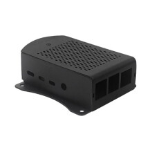 Aluminum Alloy Case Metel Shell with Hanging Bracket Support Cooling Fan for Raspberry Pi 4B for Raspberry Pi 4 Model B