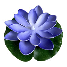 Luci galleggianti a LED per piscina a forma di fiore di loto (6 pezzi)