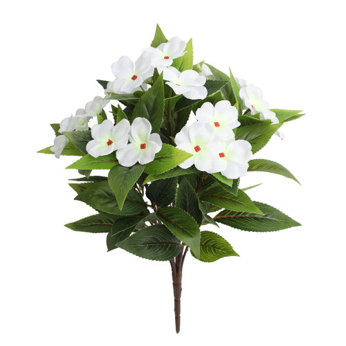 Flori artificiale de Impatiens și Azalee, 12 buc. 1